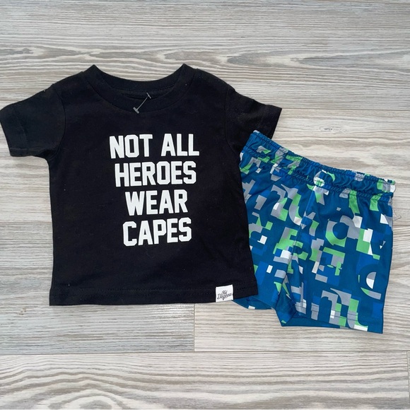 mixed Other - Summer 2-Piece Baby Boys Outfit | Size 3–6 Months